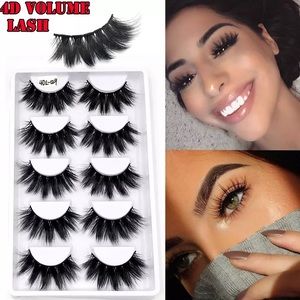 5Pairs/Set Mink Eyelashes